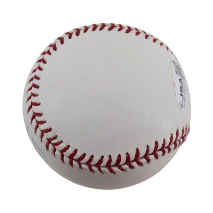 Roger Clemens Boston Red Sox Autographed OMLB Baseball JSA COA