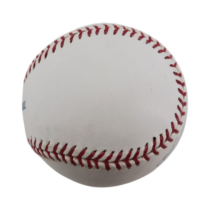 Tex Clevenger New York Yankees Autographed Inscribed OMLB Baseball JSA COA