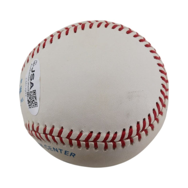 Reggie Jackson Athletics Yankees Autographed OAL Baseball JSA COA