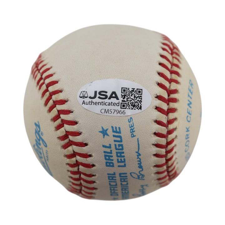 Carl Yastrzemski Boston Red Sox Autographed OAL Baseball JSA COA