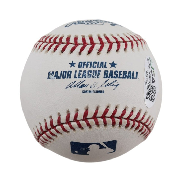 Tom Seaver New York Mets Autographed Inscribed OMLB Baseball JSA COA