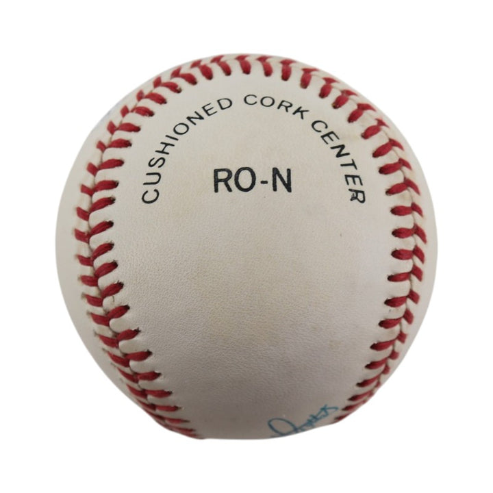 Eddie Matthews Milwaukee Braves Autographed ONL Baseball JSA COA