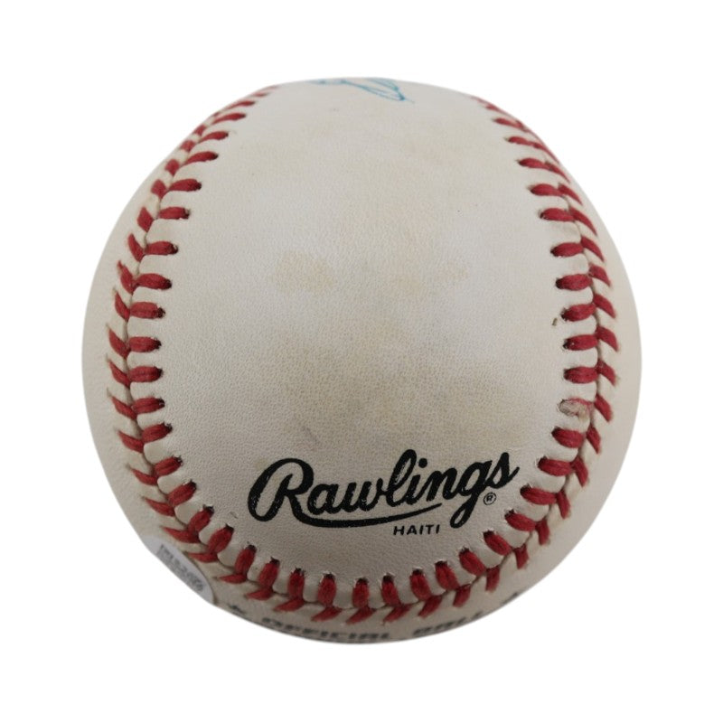 Eddie Matthews Milwaukee Braves Autographed ONL Baseball JSA COA