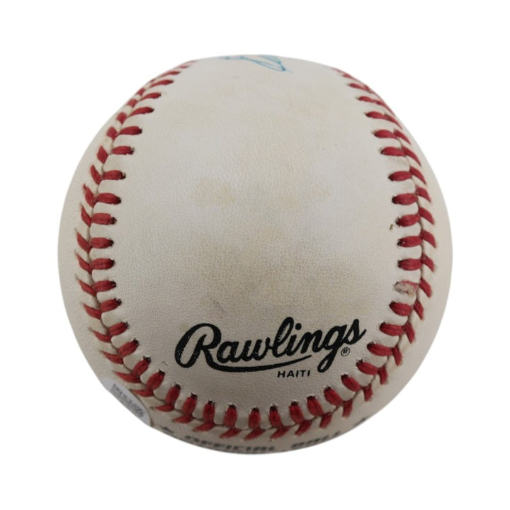 Eddie Matthews Milwaukee Braves Autographed ONL Baseball JSA COA