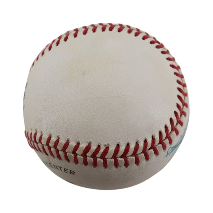 Eddie Matthews Milwaukee Braves Autographed ONL Baseball JSA COA