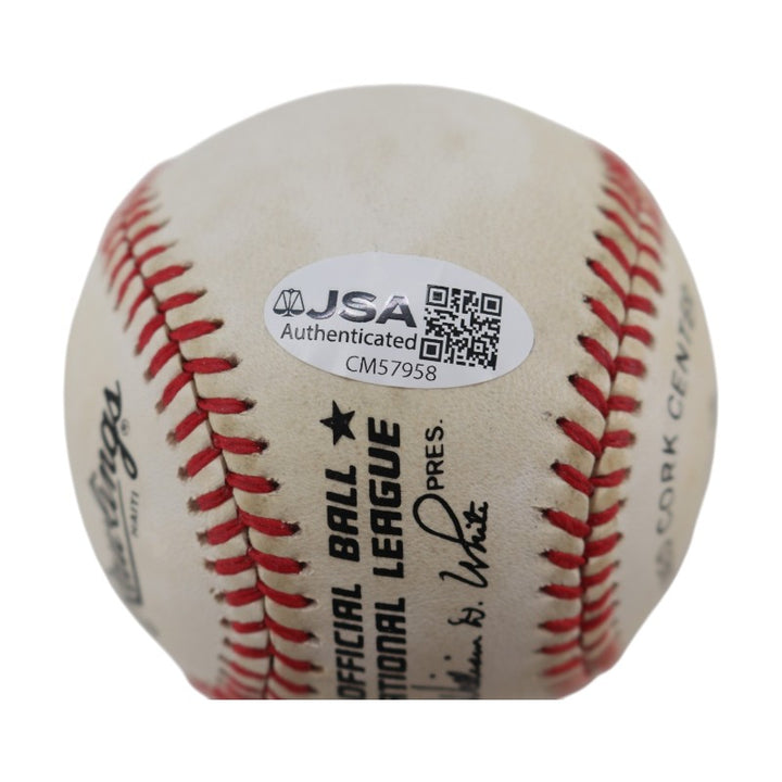 Robin Roberts Philadelphia Phillies Autographed ONL Baseball JSA COA
