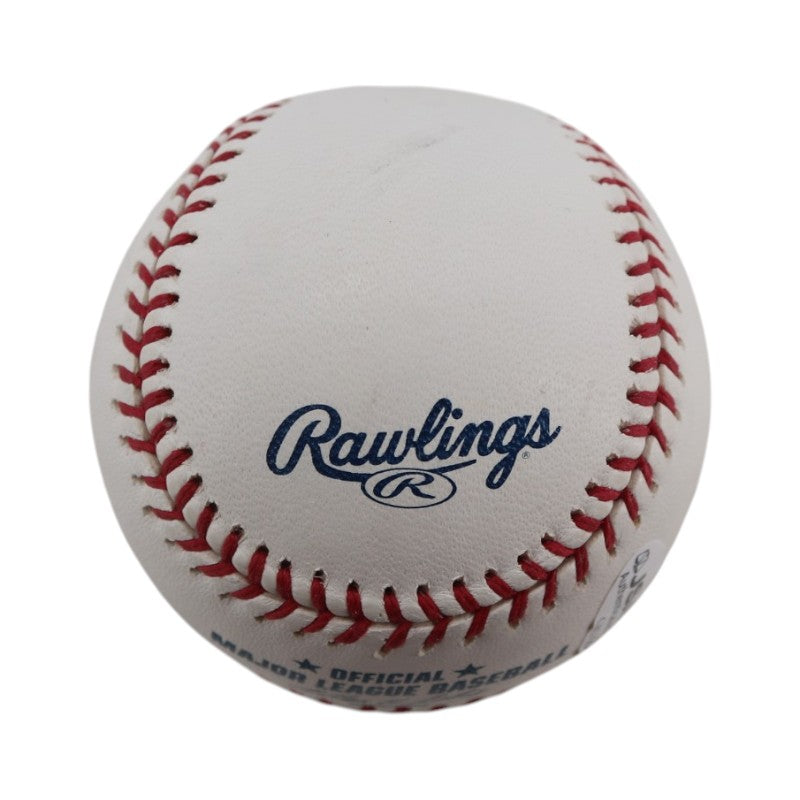 Jack Reed New York Yankees Autographed Inscribed OMLB Baseball JSA COA