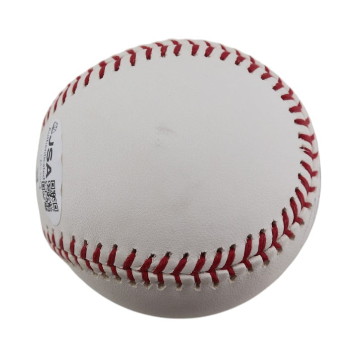 Jack Reed New York Yankees Autographed Inscribed OMLB Baseball JSA COA
