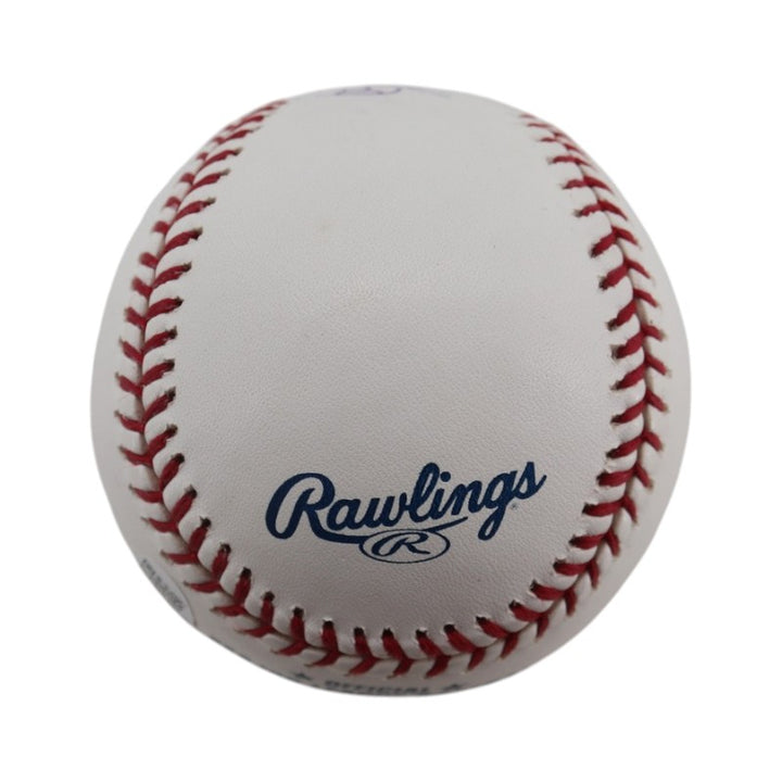 Luis Arroyo New York Yankees Autographed OMLB Baseball JSA COA