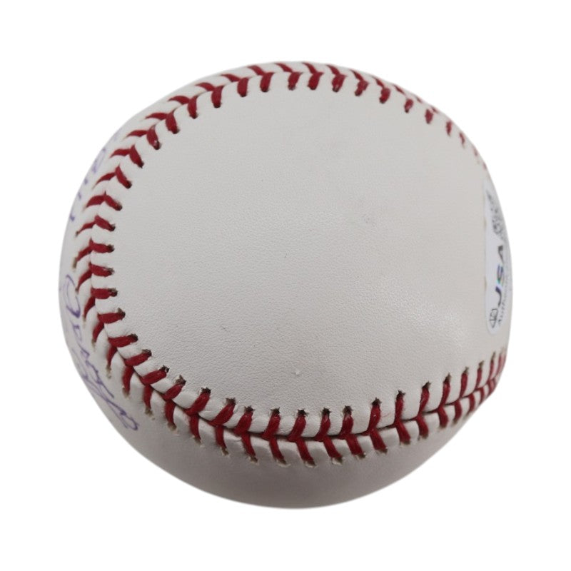 Luis Arroyo New York Yankees Autographed OMLB Baseball JSA COA