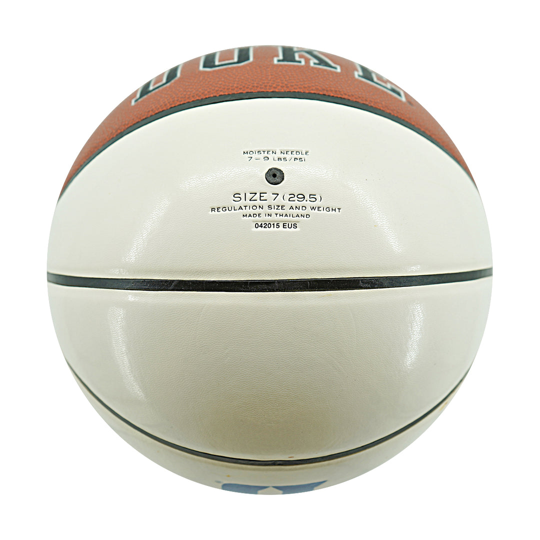Christian Laettner Duke University Autographed Inscribed Nike Duke Basketball JSA Holo
