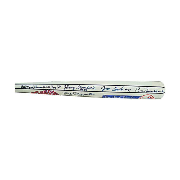 Rizzuto Gossage Nettles New York Yankees Autographed Cooperstown Bat Co Bat JSA LOT