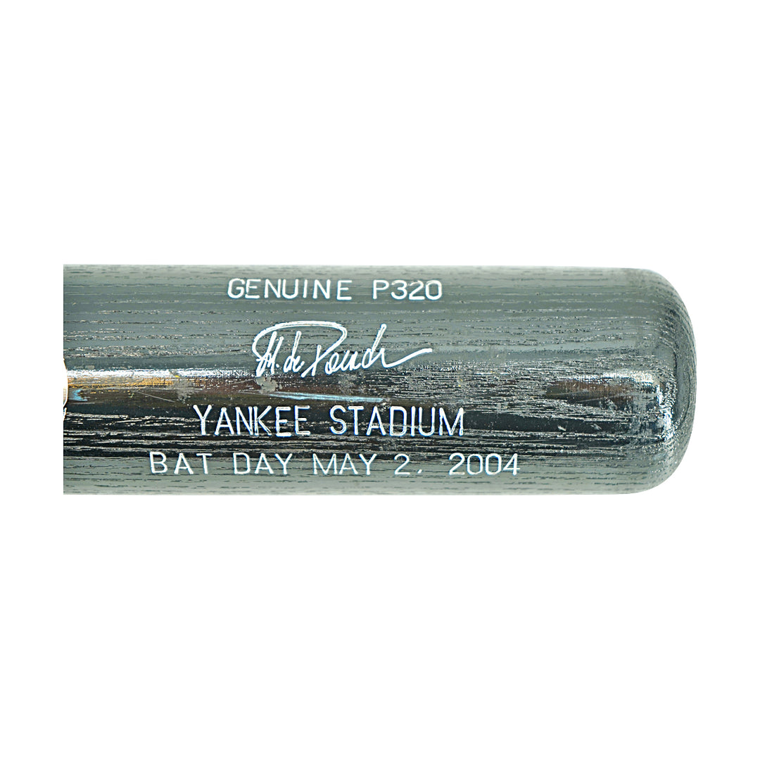 Jorge Posada New York Yankees Bat Day Louisville Slugger Bat May 2nd 2004