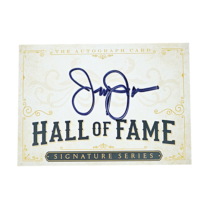 Jerry Jones Dallas Cowboys Autographed 2017 HOF Signature Series Card