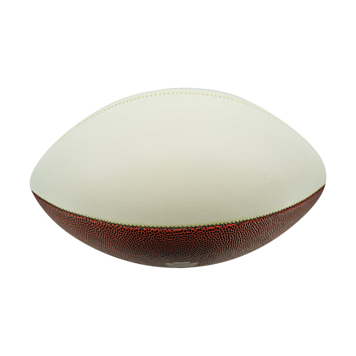Jim Otto Oakland Raiders Logo Autographed Inscribed White Panel Football JSA Holo