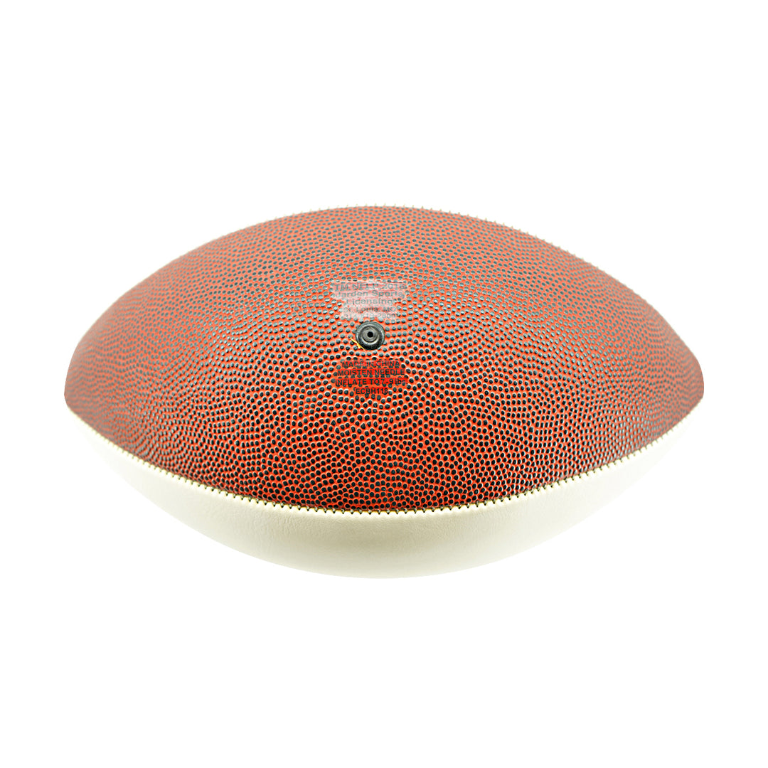 Jim Otto Oakland Raiders Logo Autographed Inscribed White Panel Football JSA Holo