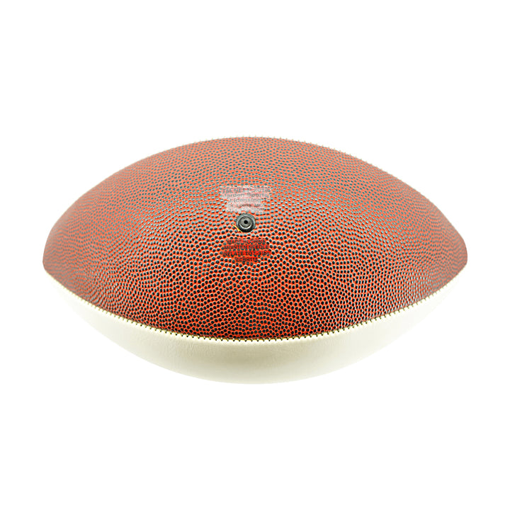 Jim Otto Oakland Raiders Logo Autographed Inscribed White Panel Football JSA Holo