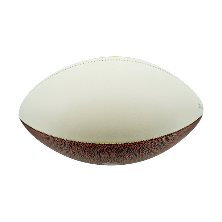 Dave Robinson Green Bay Packers Logo Autographed Inscribed White Panel Football JSA Holo