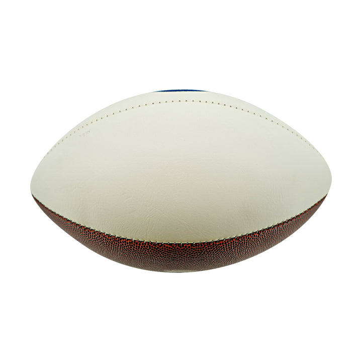 Gino Marchetti Baltimore Colts Autographed Inscribed White Panel Football JSA Holo