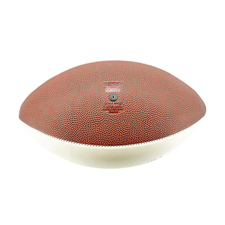 Anthony Munoz Cincinnati Bengals Autographed Inscribed White Panel Logo Football JSA Holo