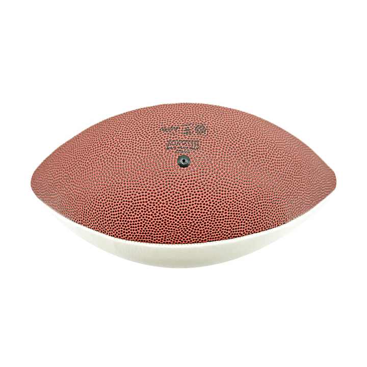 Rocky Bleier Notre Dame University Autographed Inscribed White Panel Football JSA Holo