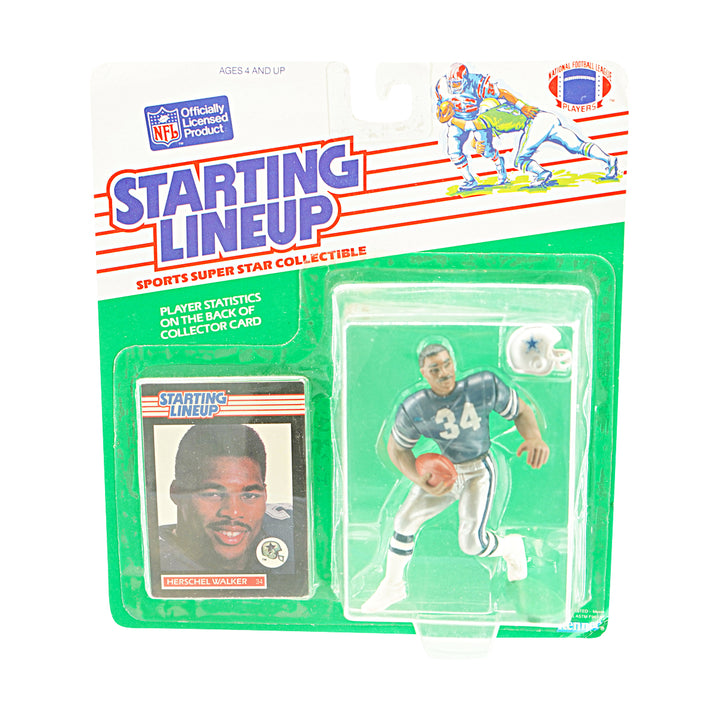 Herschel Walker Dallas Cowboys 1989 Kenner Starting Lineup Figure