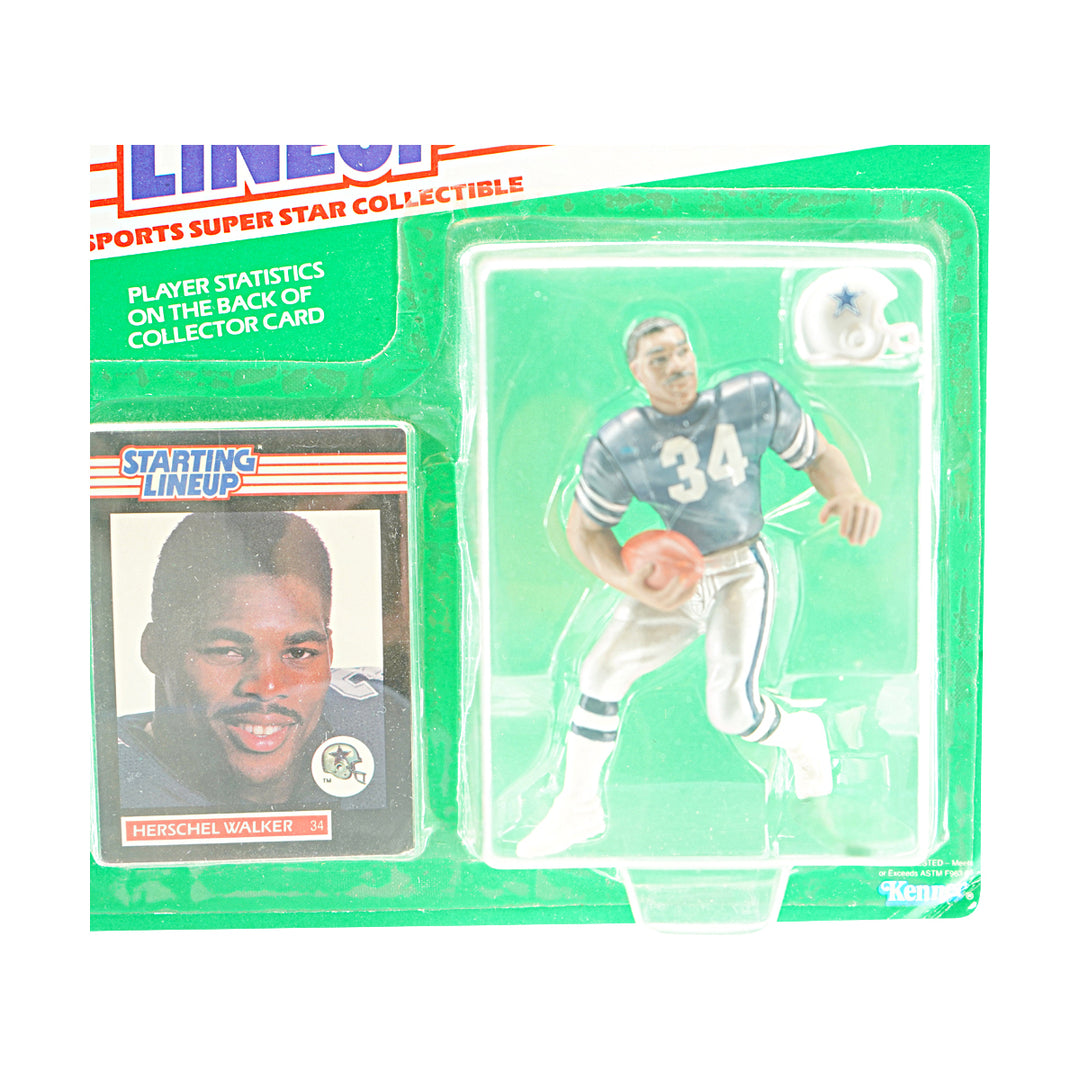 Herschel Walker Dallas Cowboys 1989 Kenner Starting Lineup Figure