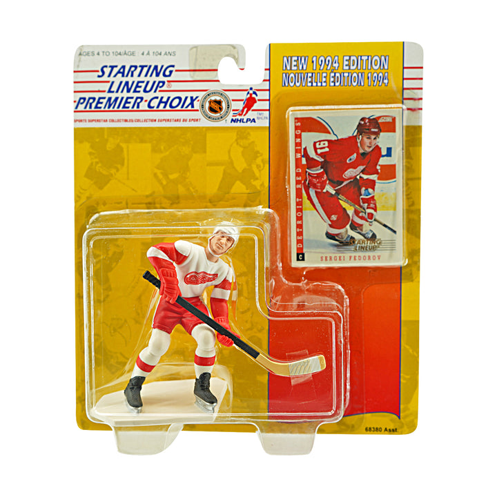 Sergei Fedorov Detroit Red Wings 1994 Hasbro Starting Lineup Figure 
