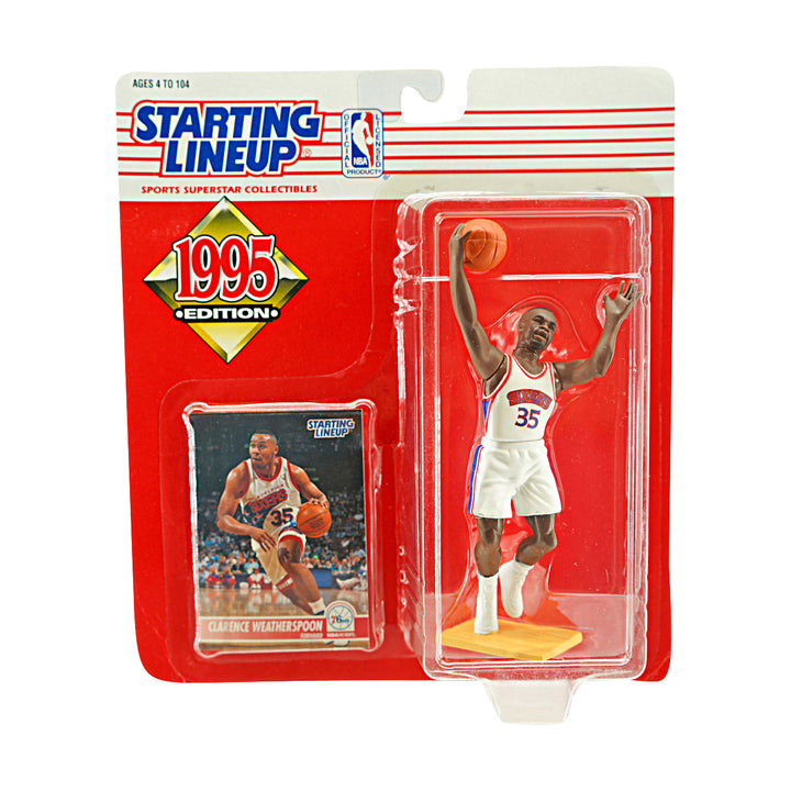 Clearance Weatherspoon Philadelphia Sixers 1995 Kenner Starting Lineup