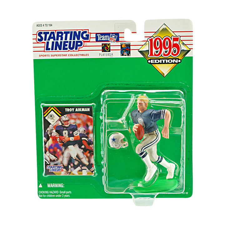 Troy Aikman Dallas Cowboys 1995 Kenner Starting Lineup Figure