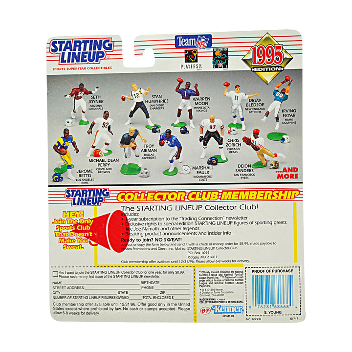 Steve Young San Franciso 49's 1995 Kenner Starting Lineup Figure