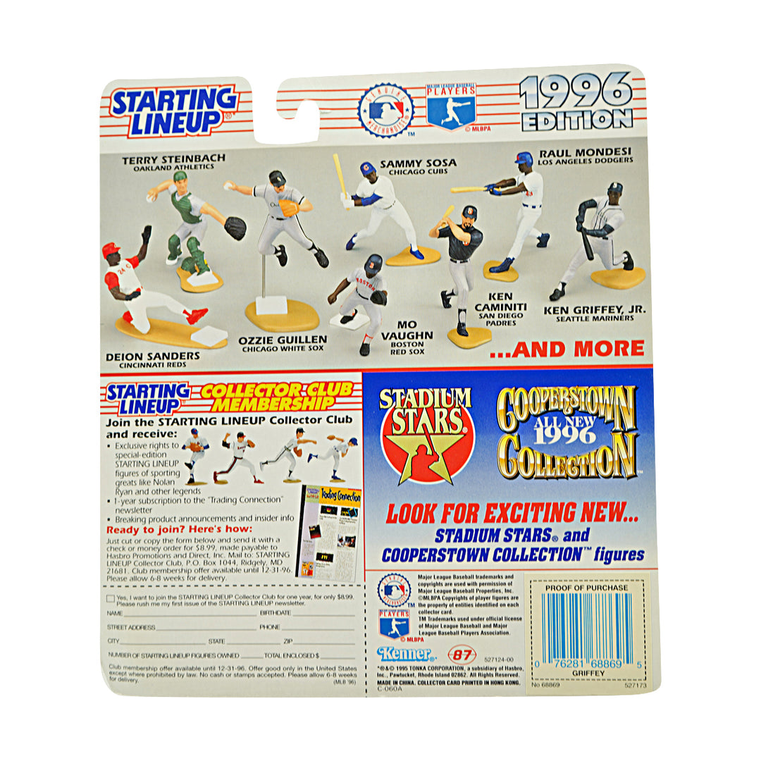 Ken Griffey Jr. Seattle Mariners 1996 Kenner Starting Lineup Figure
