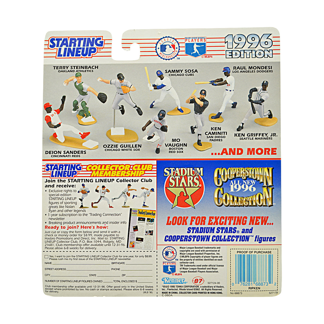 Cal Ripken Jr. Baltimore Orioles 1996 Kenner Starting Lineup Figure
