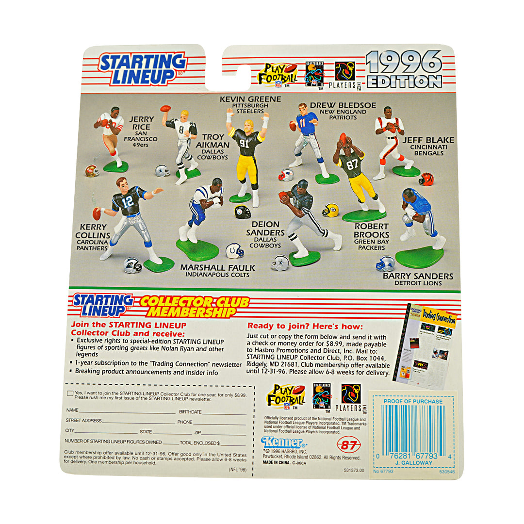 Joey Galloway Seattle Seahawks 1996 Kenner Starting Lineup Figure