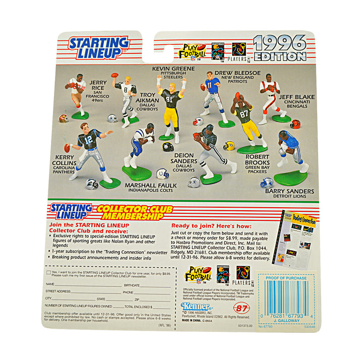 Joey Galloway Seattle Seahawks 1996 Kenner Starting Lineup Figure