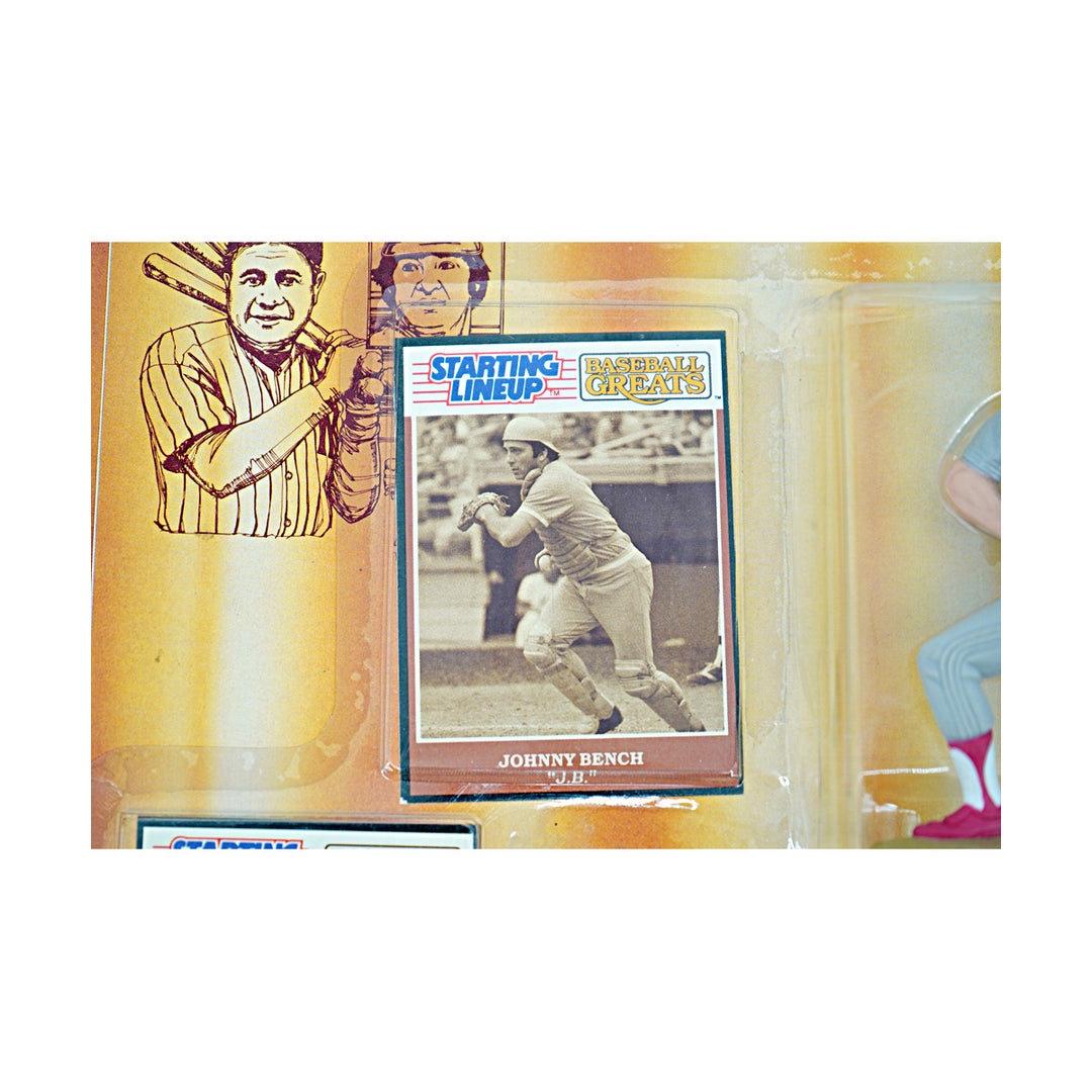Johnny Bench/Pete Rose Cincinnati Reds1989 Kenner Starting Lineup Figures
