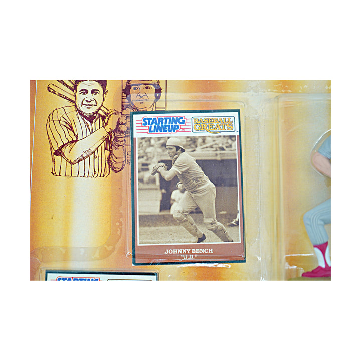 Johnny Bench/Pete Rose Cincinnati Reds1989 Kenner Starting Lineup Figures