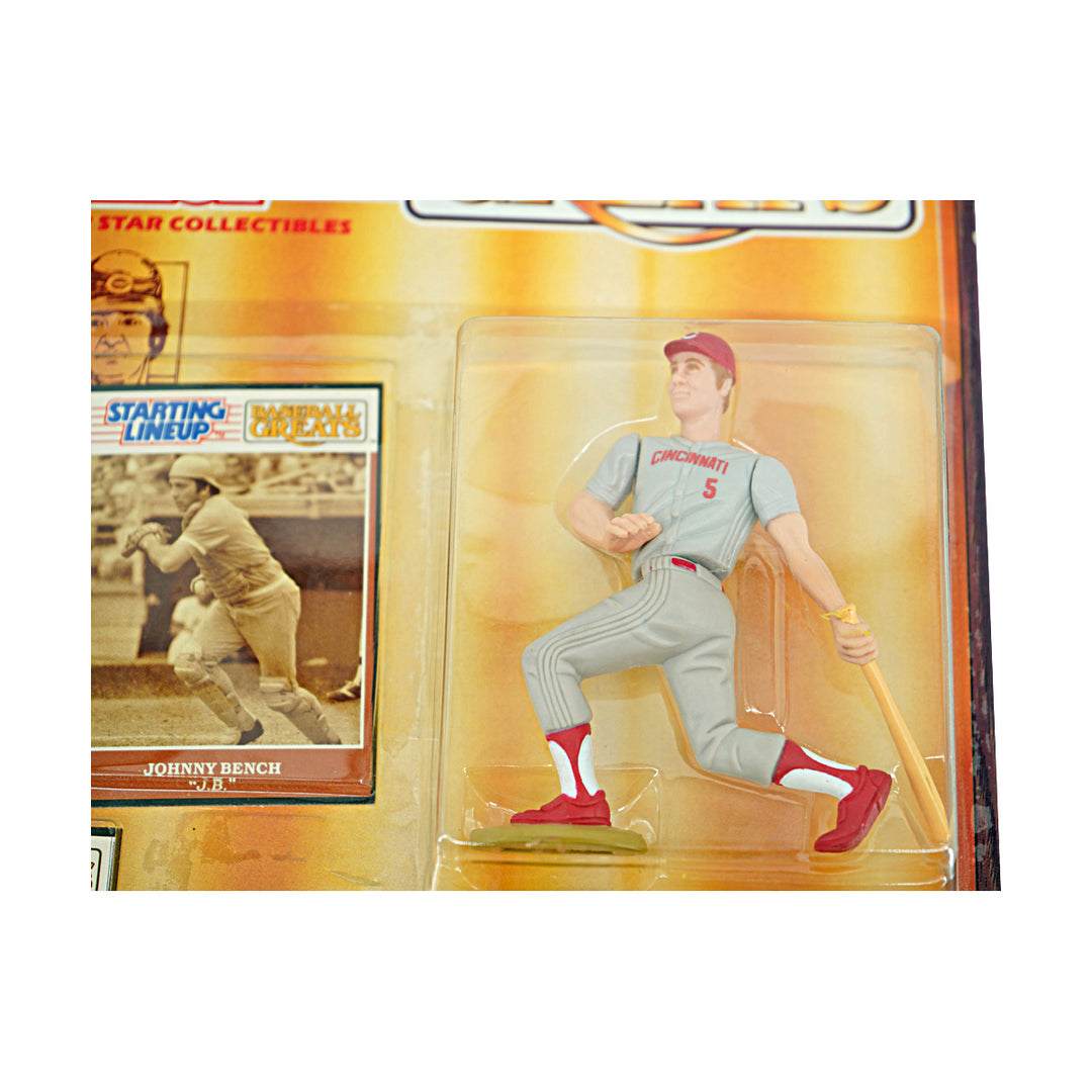 Johnny Bench/Pete Rose Cincinnati Reds1989 Kenner Starting Lineup Figures