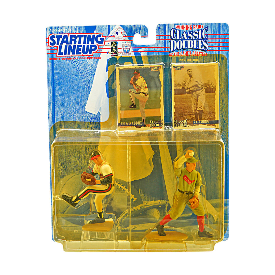 Greg Maddox/Cy Young Atlanta Braves-Boston Red Sox 1997 Kenner Starting Lineup Figures