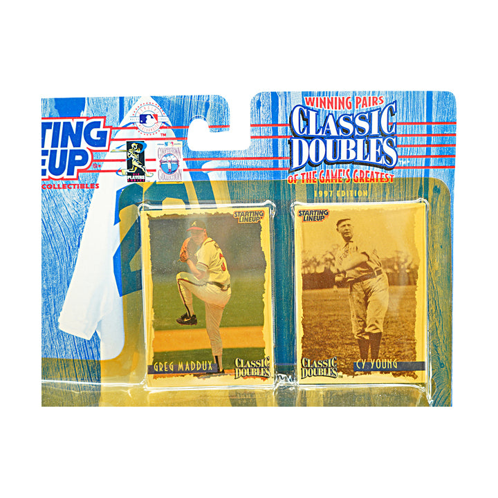 Greg Maddox/Cy Young Atlanta Braves-Boston Red Sox 1997 Kenner Starting Lineup Figures