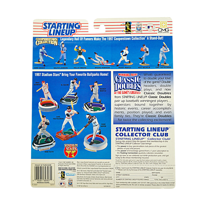 Greg Maddox/Cy Young Atlanta Braves-Boston Red Sox 1997 Kenner Starting Lineup Figures