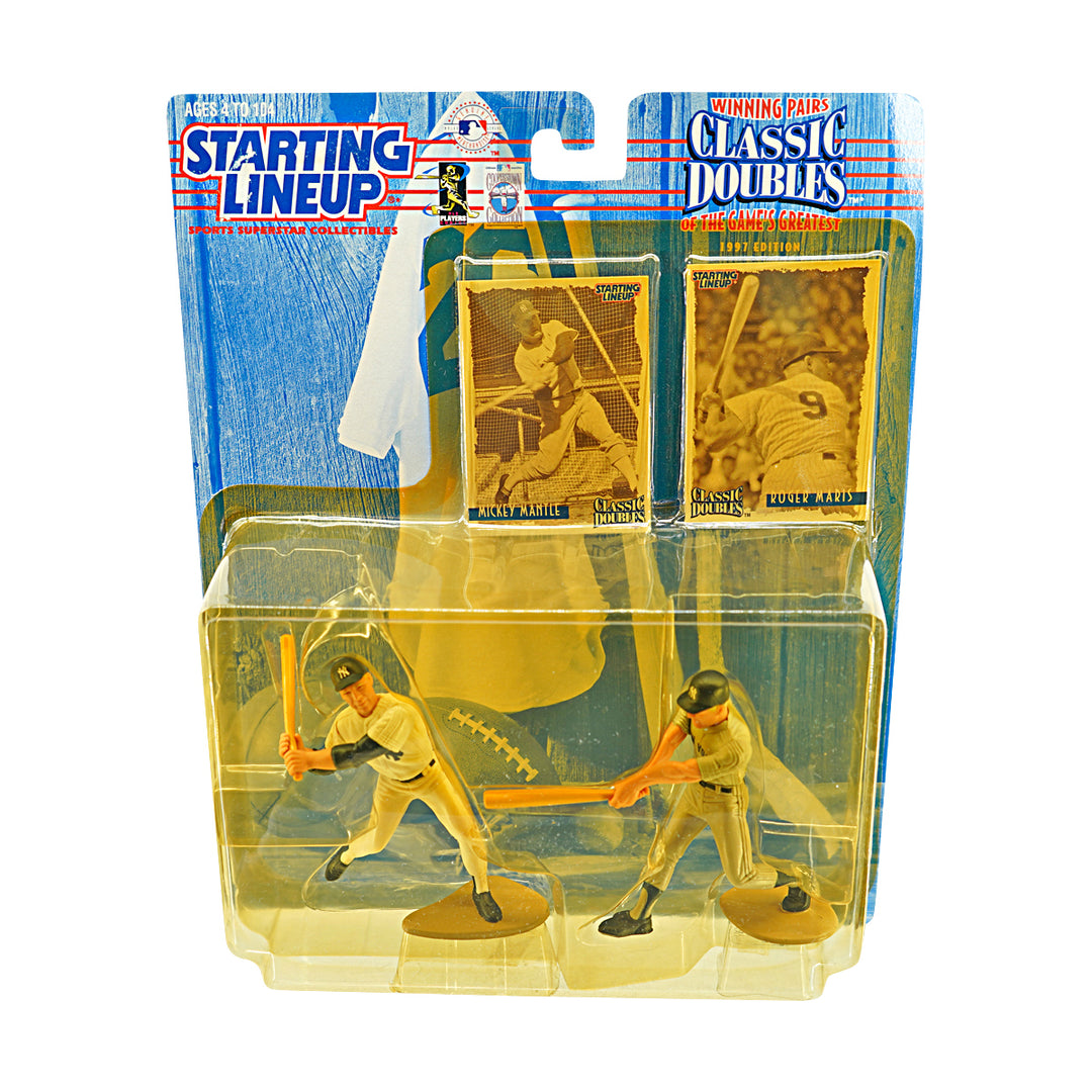 Mickey Mantle/Roger Marris New York Yankees 1997 Kenner Starting Lineup Figures