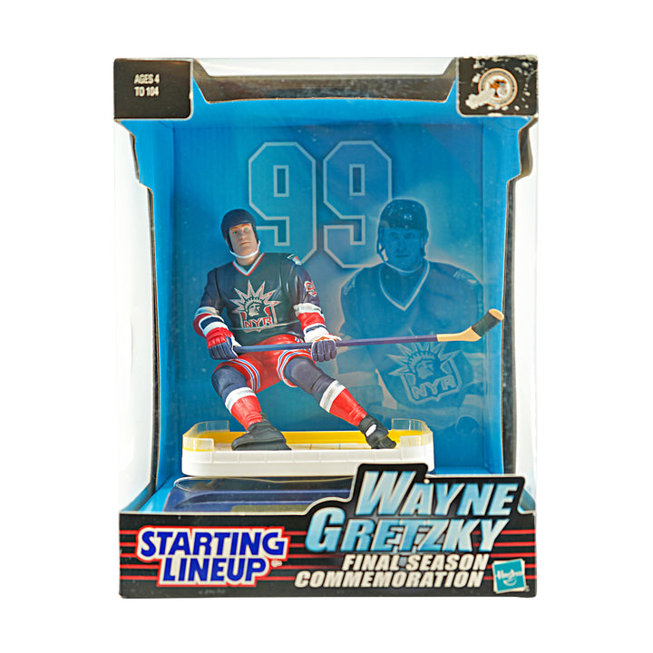 Wayne Gretzky New York Rangers 1999 Hasbro Starting Lineup figure