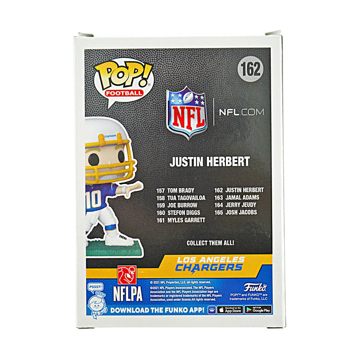 Justin Herbert Los Angeles Chargers 2021 Funko POP Football Figure