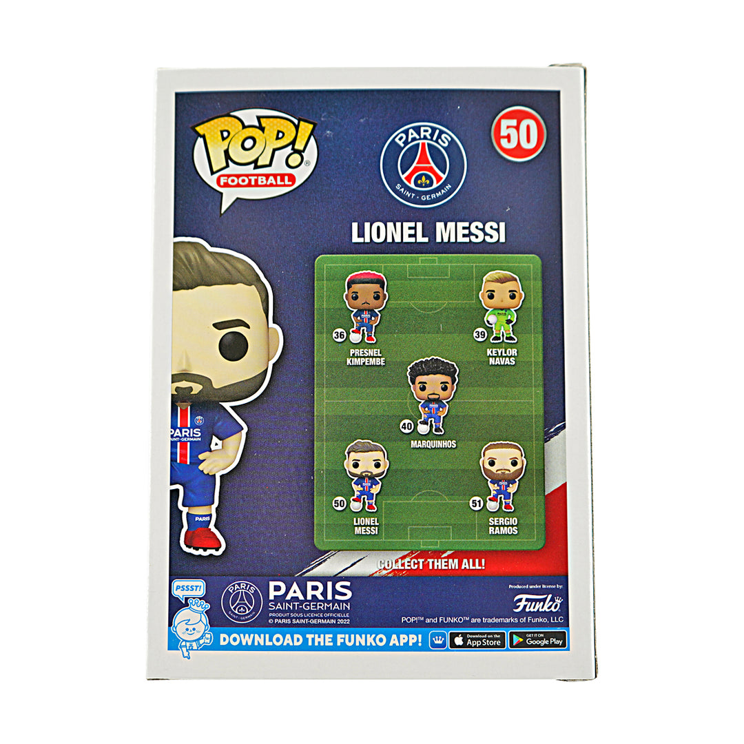 Lionel Messi Paris PSG #50 2022 Funko POP Soxcer Figure