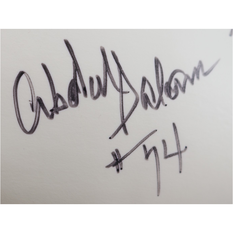 Klecko Gastineau Salaam Jets New York Sack Exchange Multi Signed Wilson White Panel Football JSA COA