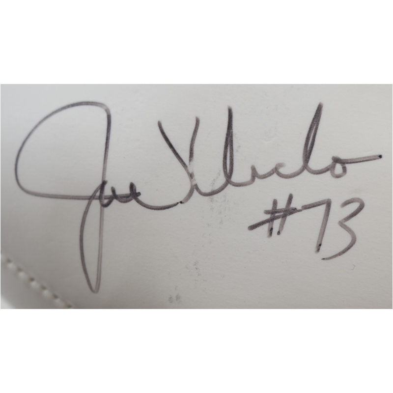 Klecko Gastineau Salaam Jets New York Sack Exchange Multi Signed Wilson White Panel Football JSA COA