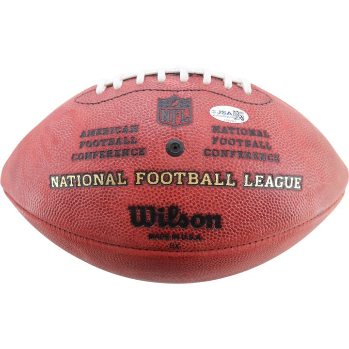 Joe Montana San Francisco 49ers Signed Wilson The Duke NFL Football JSA COA