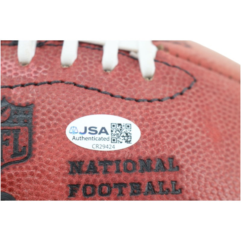 Joe Montana San Francisco 49ers Signed Wilson The Duke NFL Football JSA COA