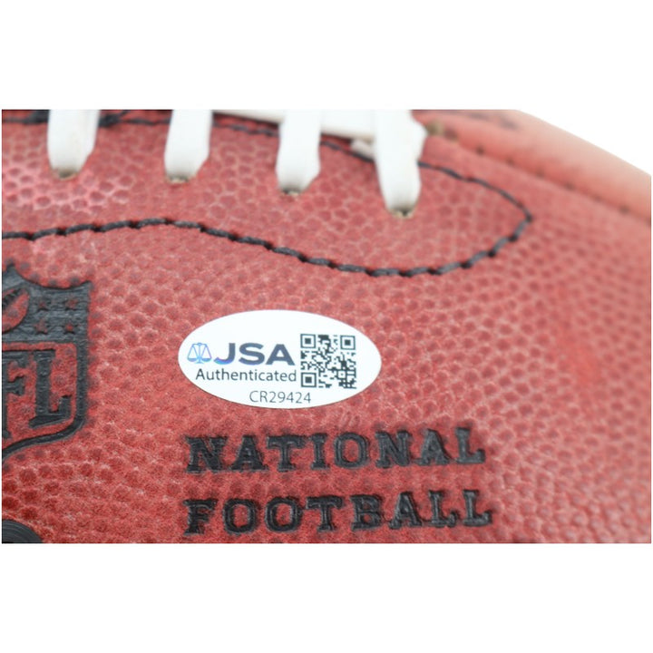 Joe Montana San Francisco 49ers Signed Wilson The Duke NFL Football JSA COA